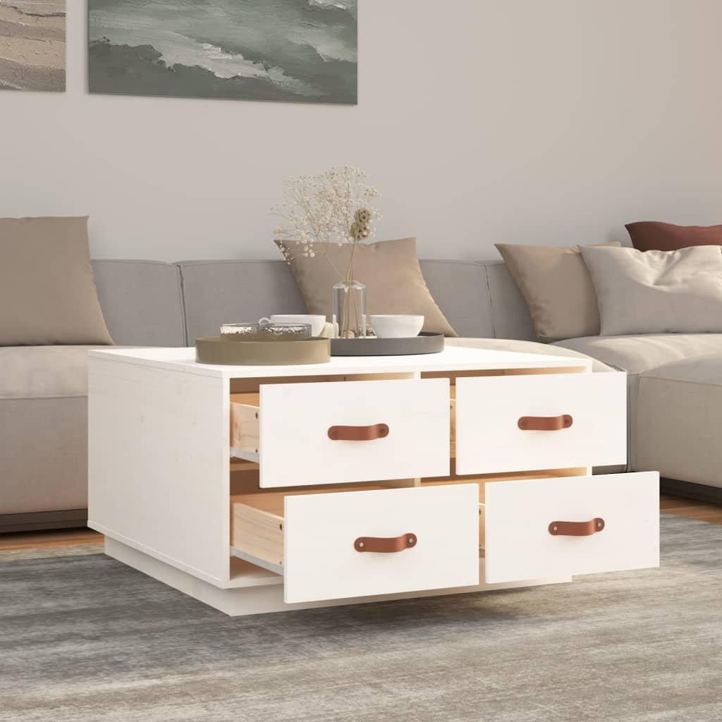 VidaXL Table basse bois de pin  