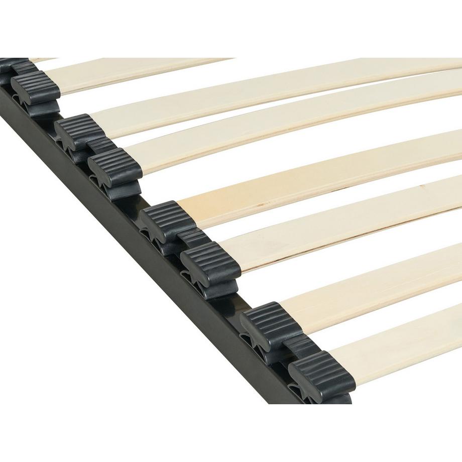 Beliani Freistehender Lattenrost aus Stahl COMBOURG  