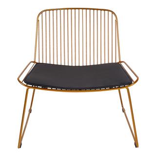 Beliani Esszimmerstuhl aus Stahl Glamourös SNORUM  