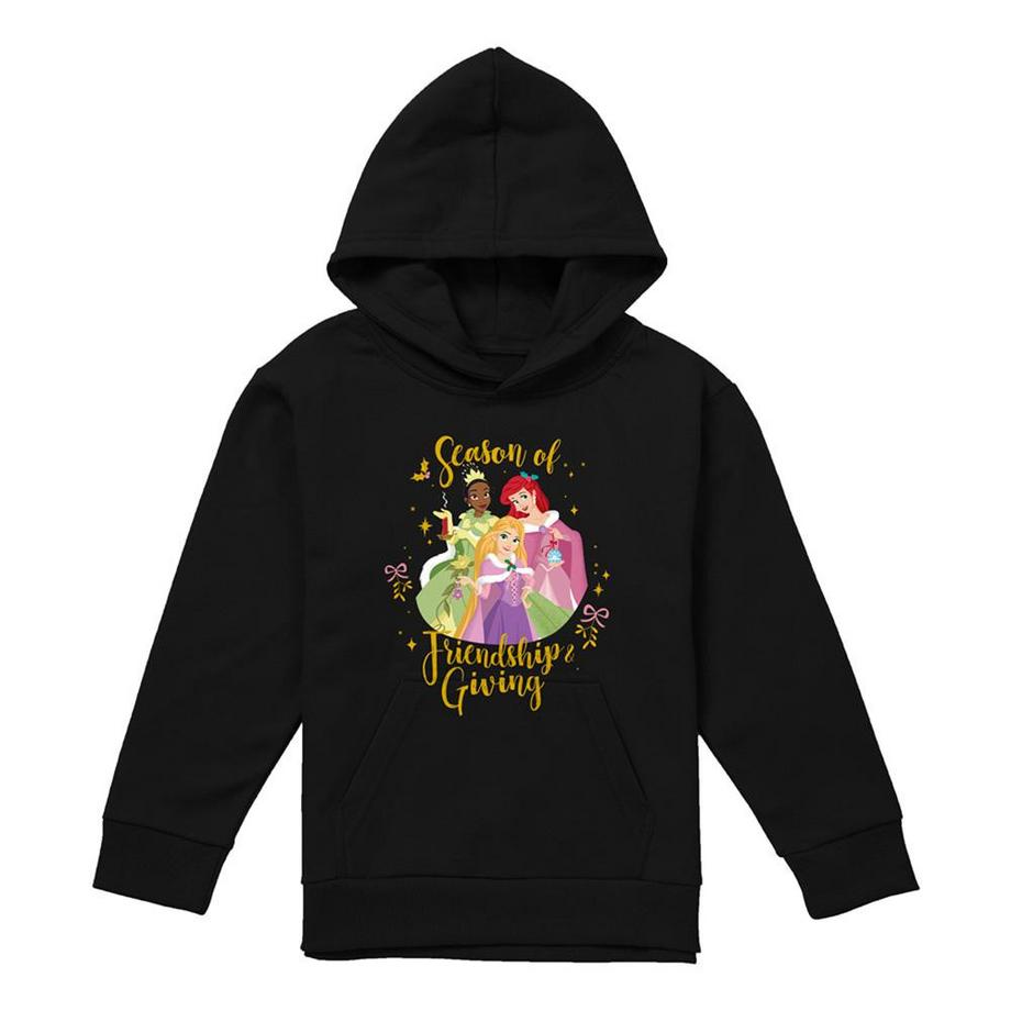 Sweat À Capuche Noël Motif Ariel Et Tiana Season Of Giving