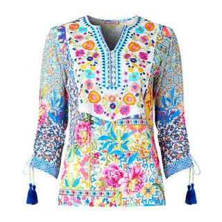 Joe Browns  Mit Patchwork-Florale bestickte Sommerbluse 