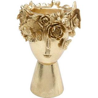 KARE Design Deko Vase Flowercrown gold 20  