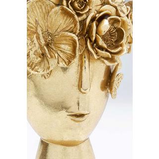 KARE Design Vaso decorativo Flowercrown oro 20  