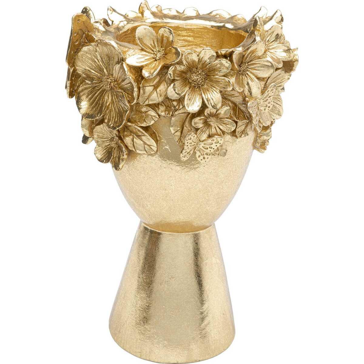 KARE Design Vaso decorativo Flowercrown oro 20  