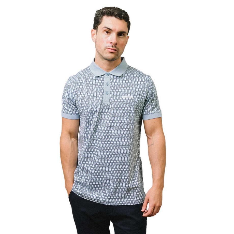 Lambretta Polo Aw24 à motif géométrique  