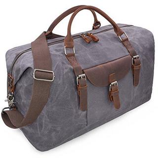 Only-bags.store  Sacs de voyage Sac de week-end en toile imperméable en cuir 