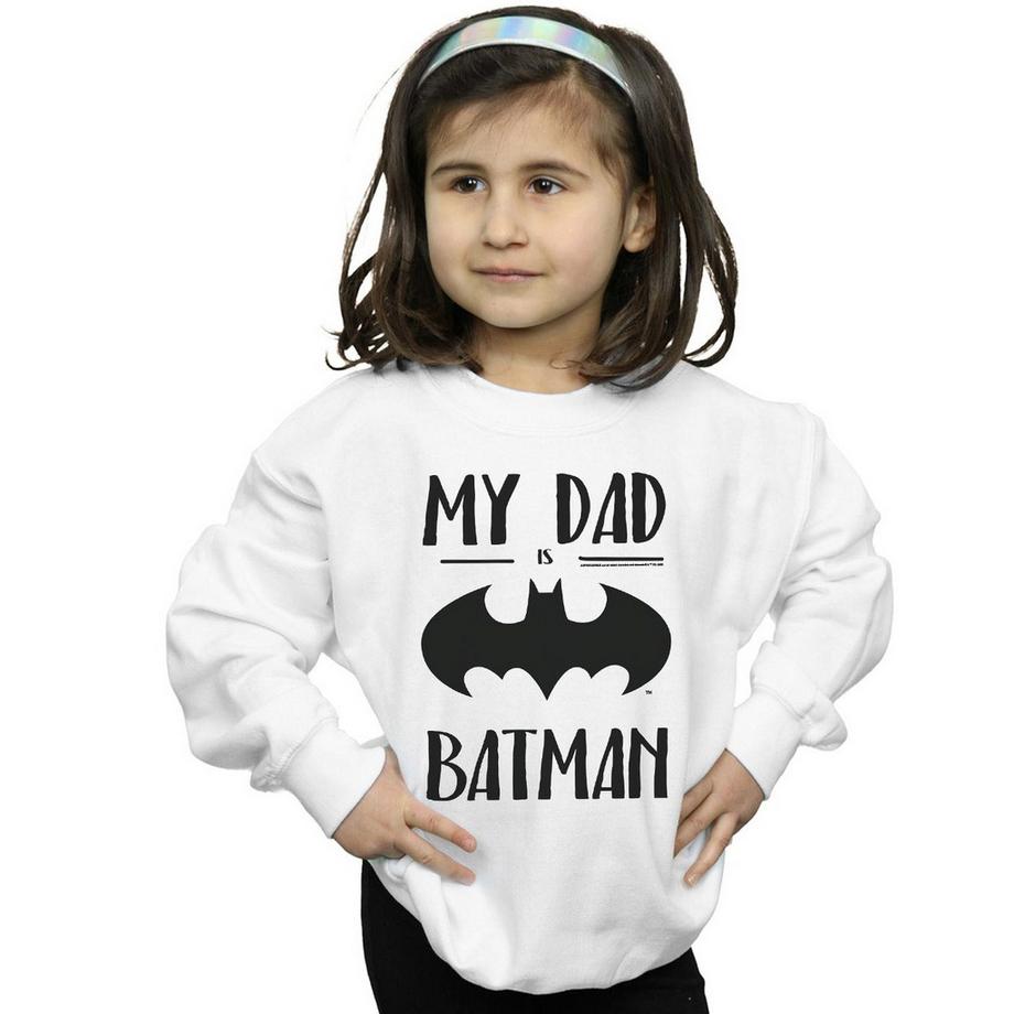 DC COMICS  My Dad Is Batman Sweatshirt 