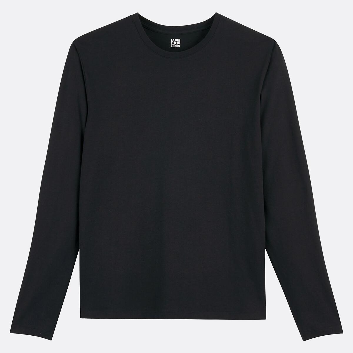 La Redoute Collections Langarmshirt Rundhalsausschnitt  