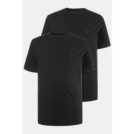 JP1880  T-shirts Basic à col rond, en lot de 2 - jusqu'au 8 XL 