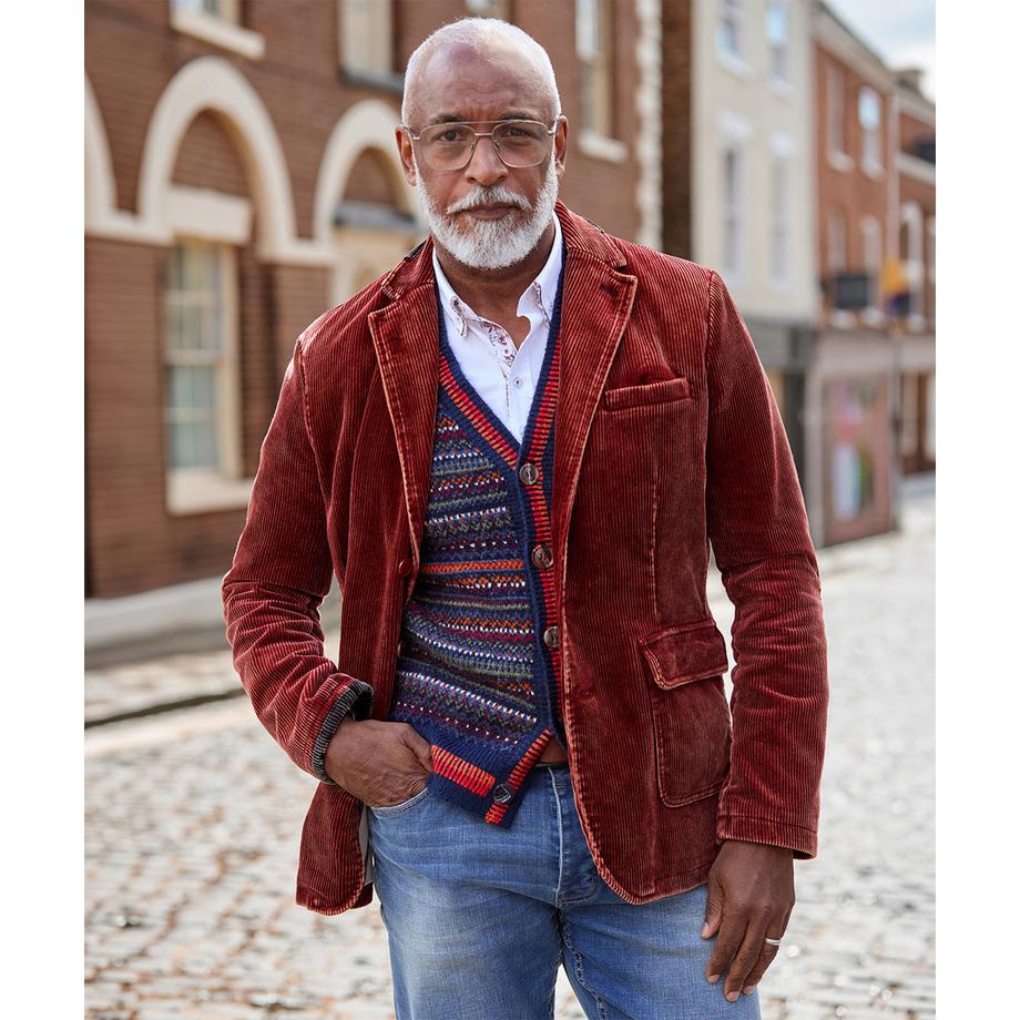 Joe Browns Blazer in Velluto a Coste Lavato  