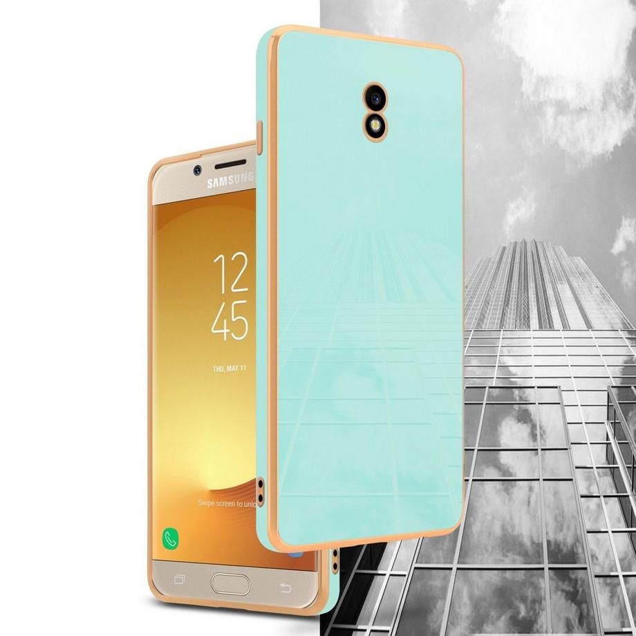 Cadorabo  Housse compatible avec Samsung Galaxy J3 2017 - Coque de protection en silicone TPU flexible et avec protection pour appareil photo 