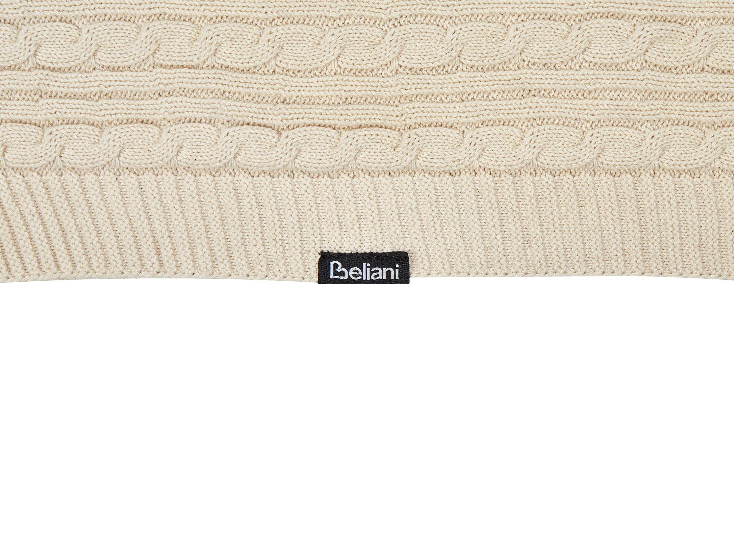 Beliani ANAMUR Couverture Coton Classique  