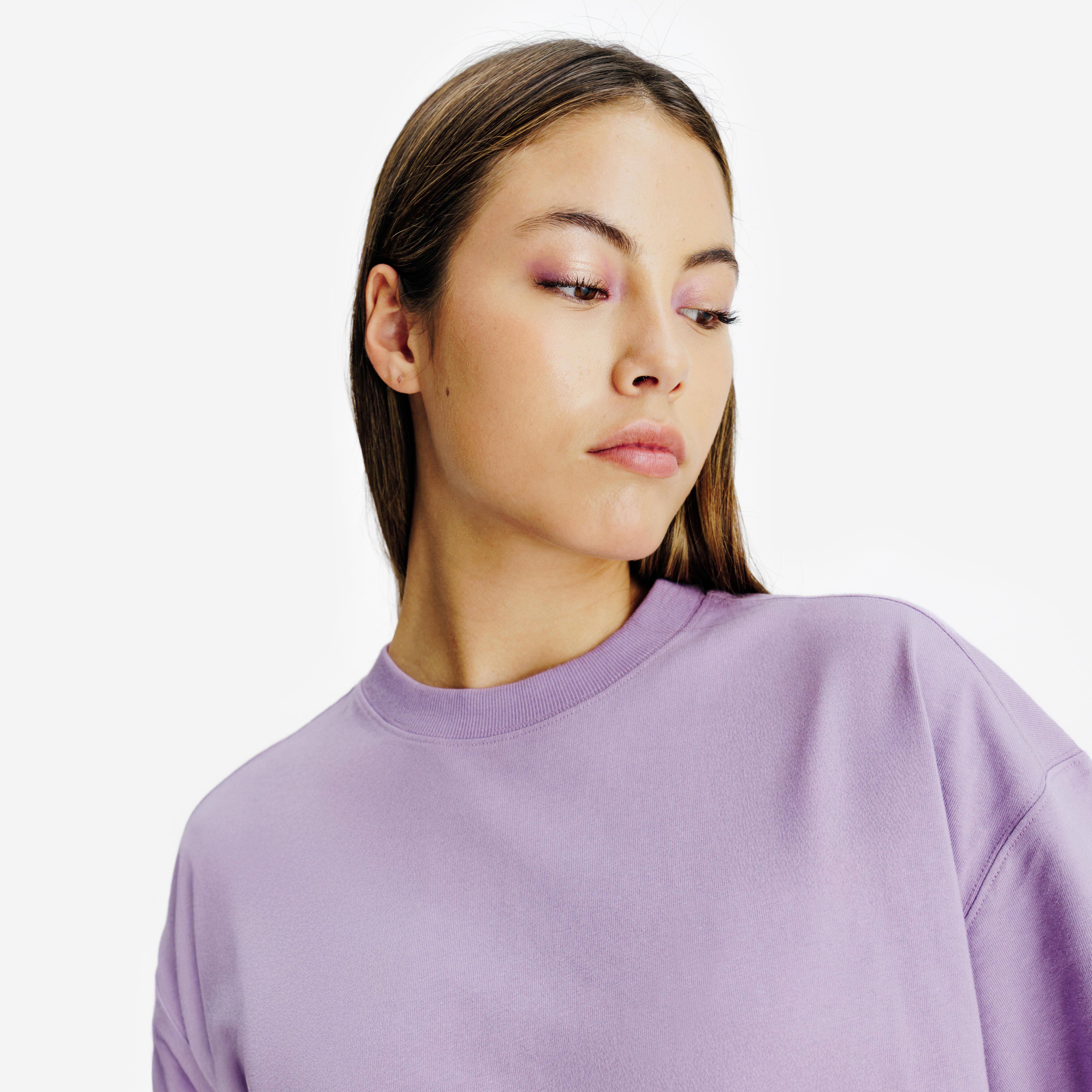 DECATHLON  T-shirt crop donna cotone 