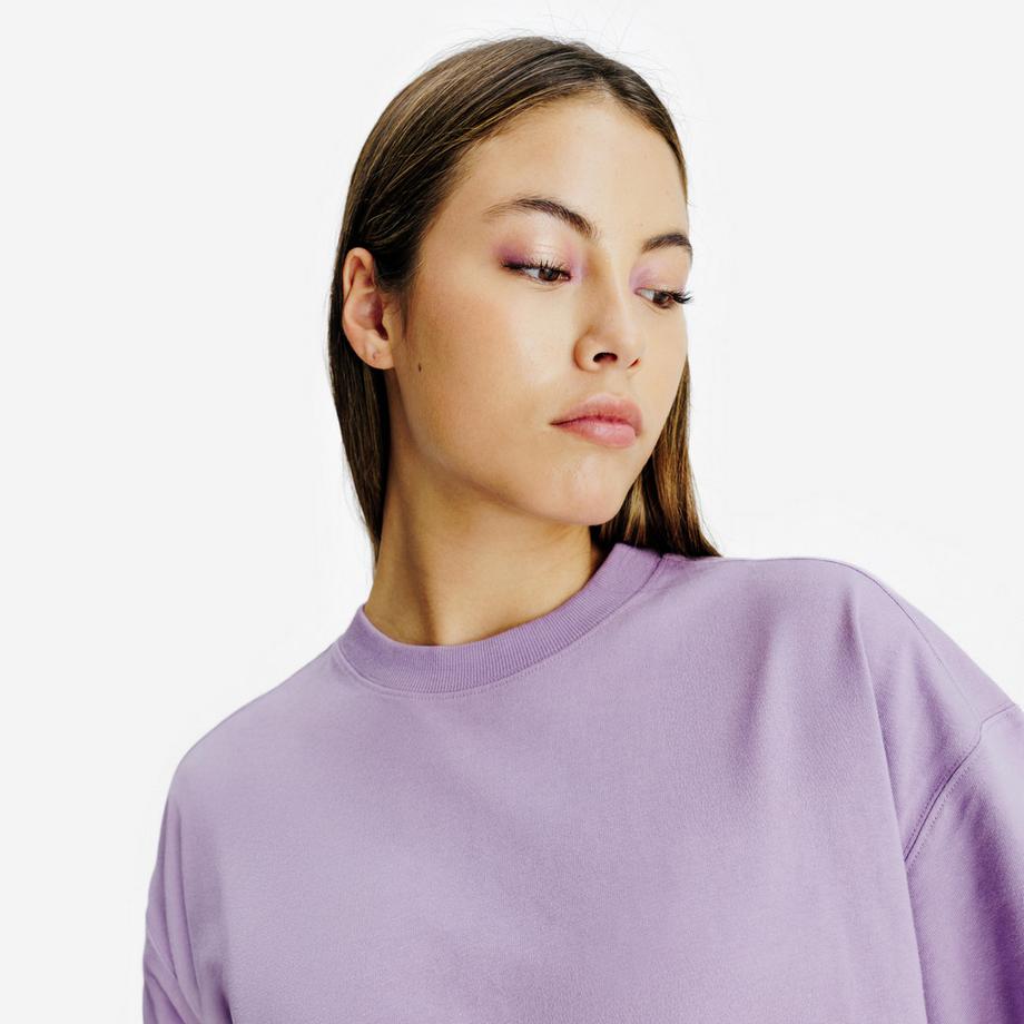 DECATHLON  T-shirt crop femme coton 