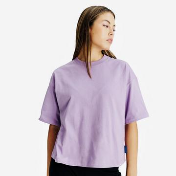 T-shirt crop donna cotone