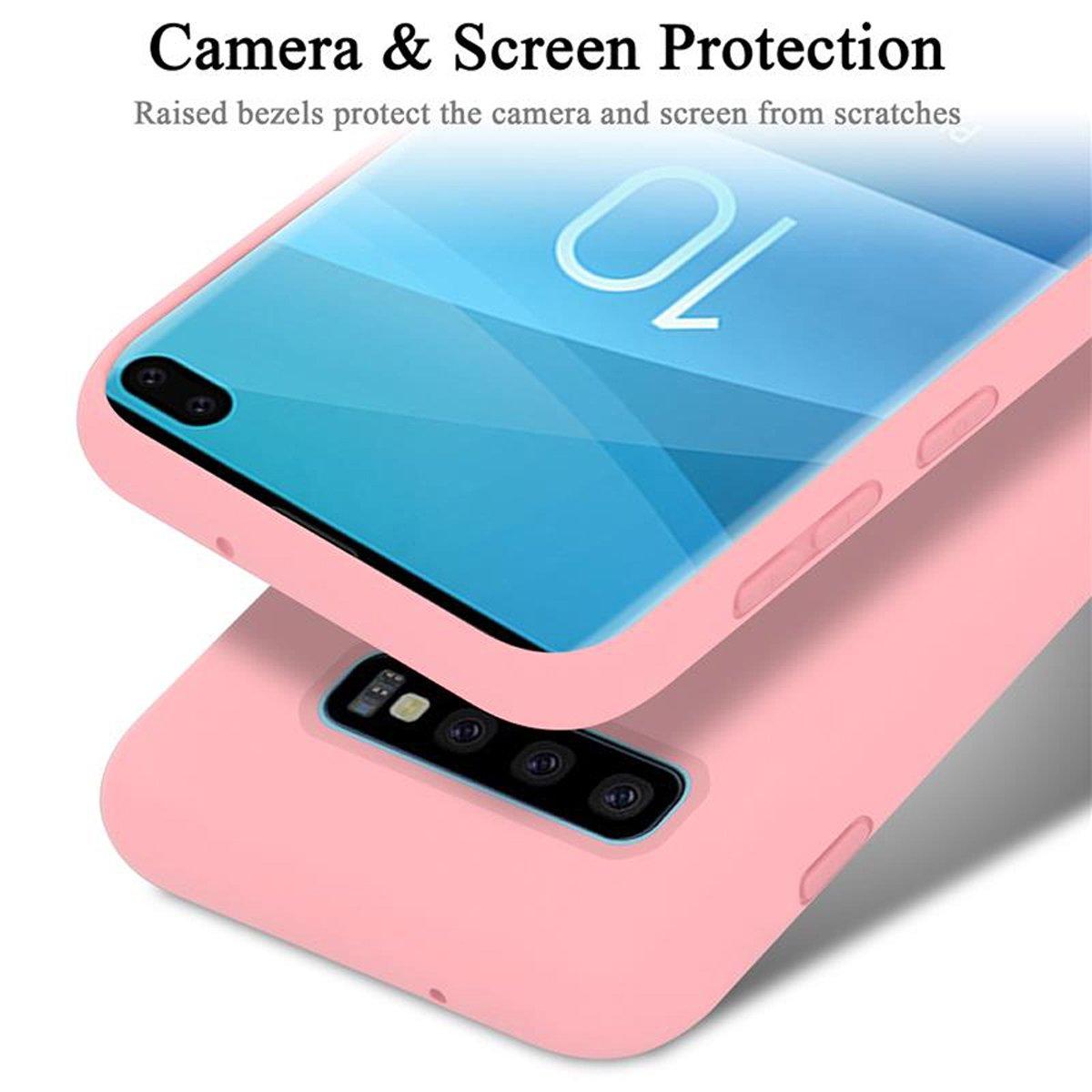 Cadorabo  Housse compatible avec Samsung Galaxy S10 PLUS - Coque de protection en silicone TPU flexible 