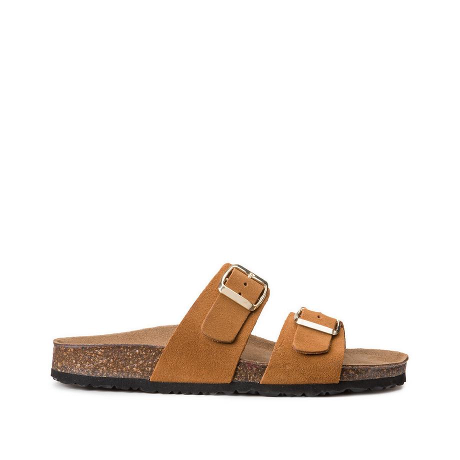 La Redoute Collections Mules en Daim à Deux Brides  