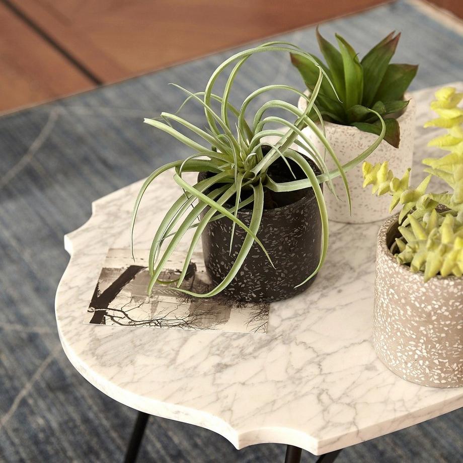 La Redoute Intérieurs 3er-Set Übertöpfe aus Terrazzo BOHAM  