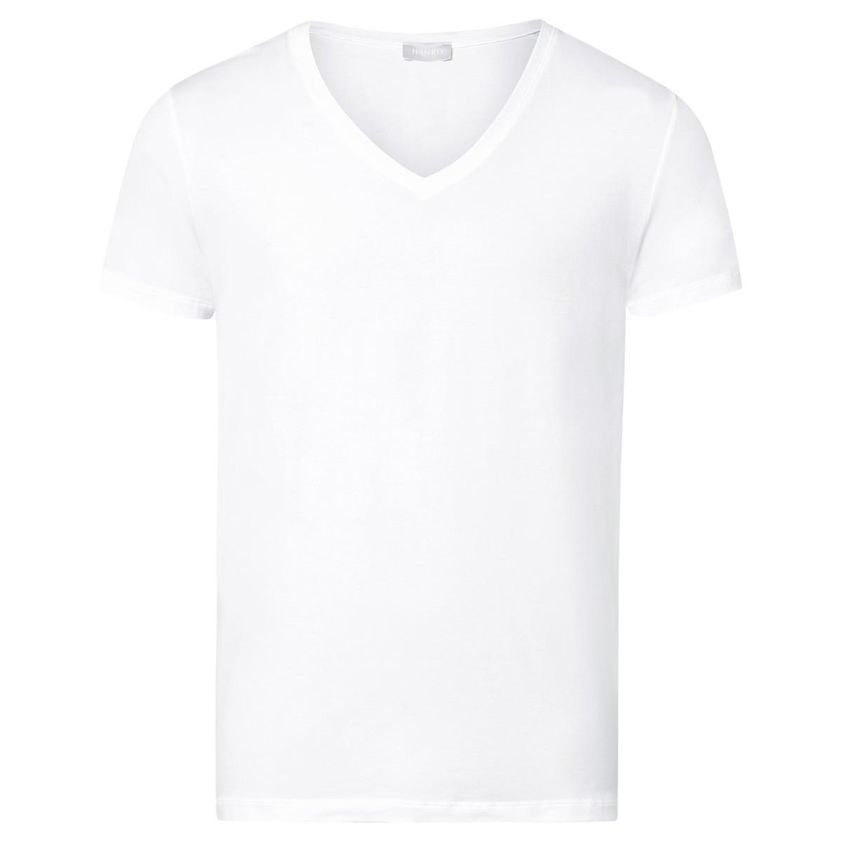 HANRO Cotton Superior Maglia scollo a V  