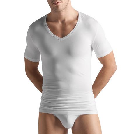 HANRO Cotton Superior Maglia scollo a V  