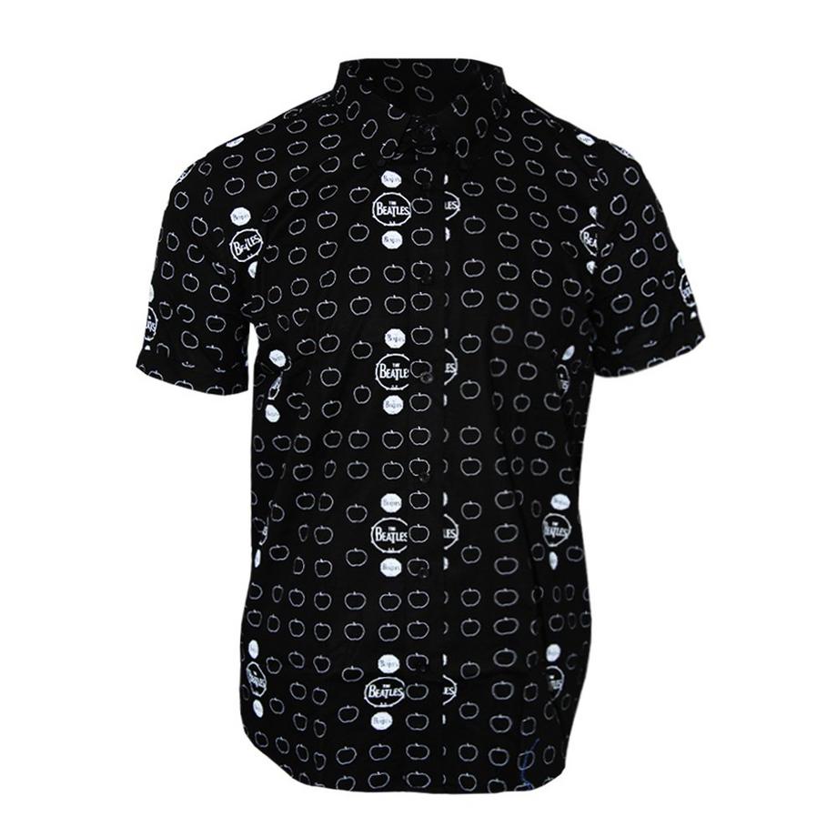 The Beatles Apple Logo Camicia Maniche Corte  