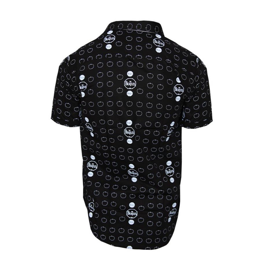The Beatles Apple Logo Camicia Maniche Corte  