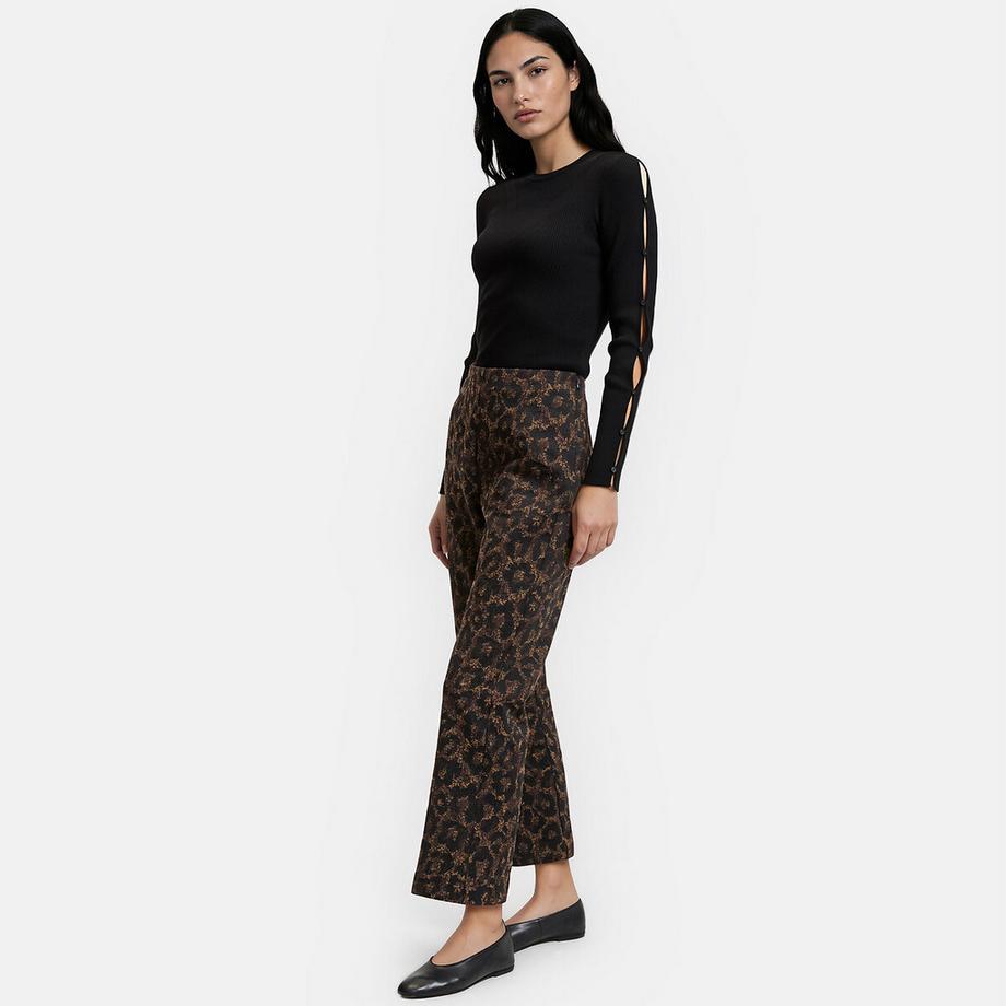La Redoute Collections Pull en maille côtelée avec détails boutons  