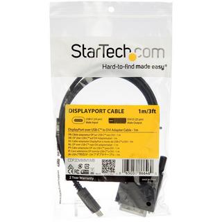 STARTECH.COM  StarTech.com Cavo Adattatore USB-C a DVI da 1m - 1920x1200 