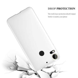 Cadorabo  Housse compatible avec HTC Desire 10 PRO - Hard Case Coque de protection d'aspect métallique contre les rayures et les chocs 