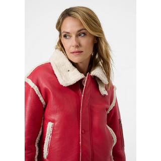 RICANO  Lederjacke Carmen - mit Fellkragen 