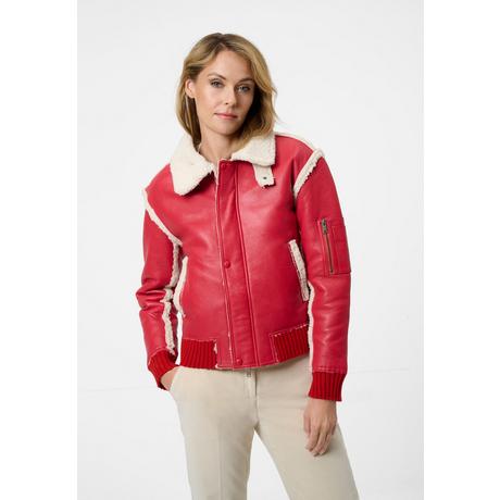 RICANO  Lederjacke Carmen - mit Fellkragen 