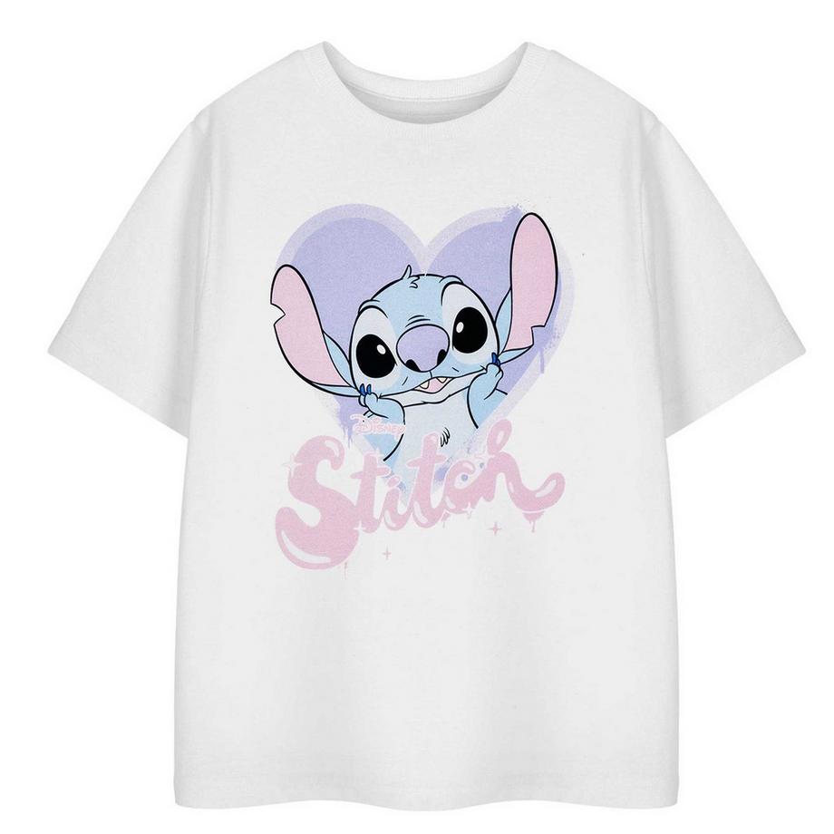 T-ShirtManches Courtes Motiftyle Cœur