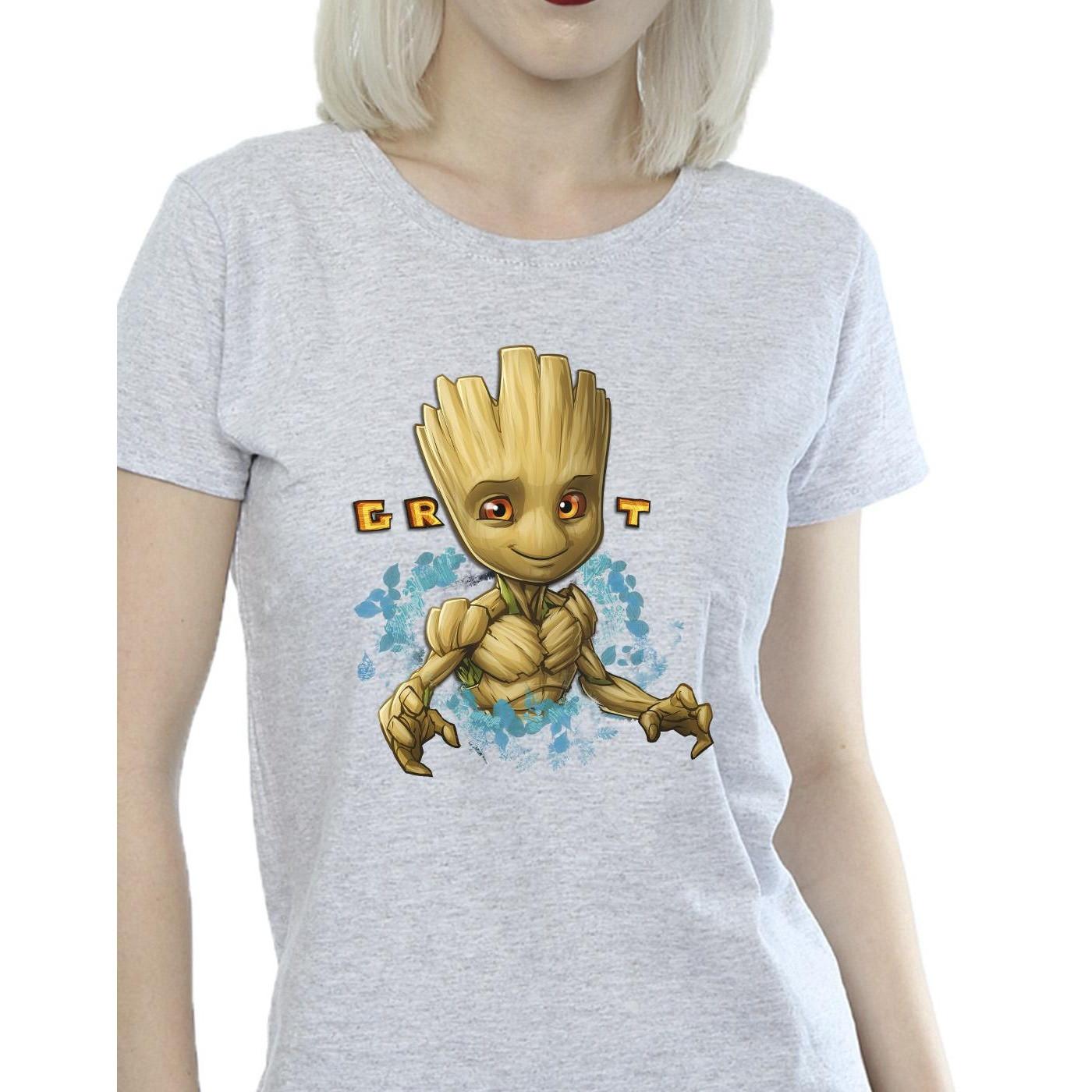 Guardians Of The Galaxy T-shirt con stampa grafica Groot  