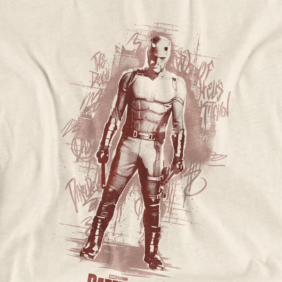 Daredevil  T-ShirtMotiftyle Graffiti Born Again Hell´s Kitchen 