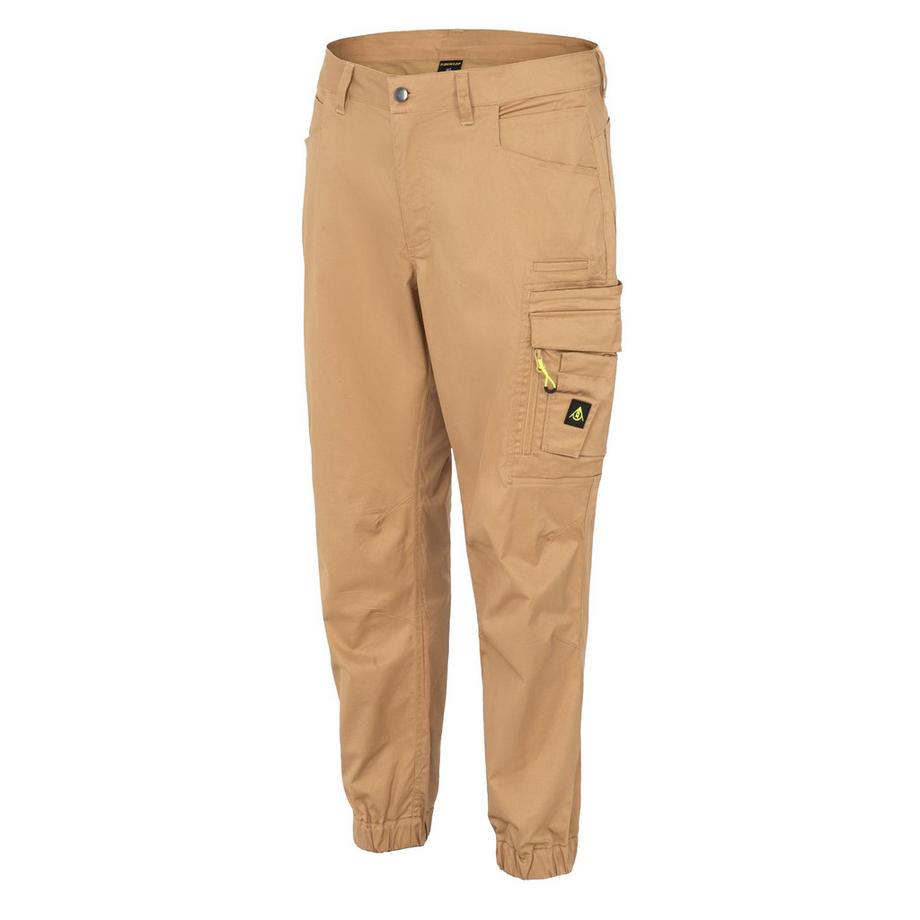 Dunlop Pantalon Cargo avec taille et chevilles élastiquées  
