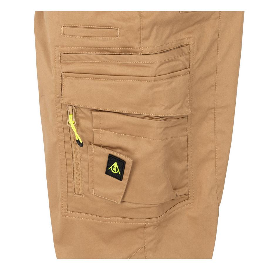 Dunlop Pantalon Cargo avec taille et chevilles élastiquées  