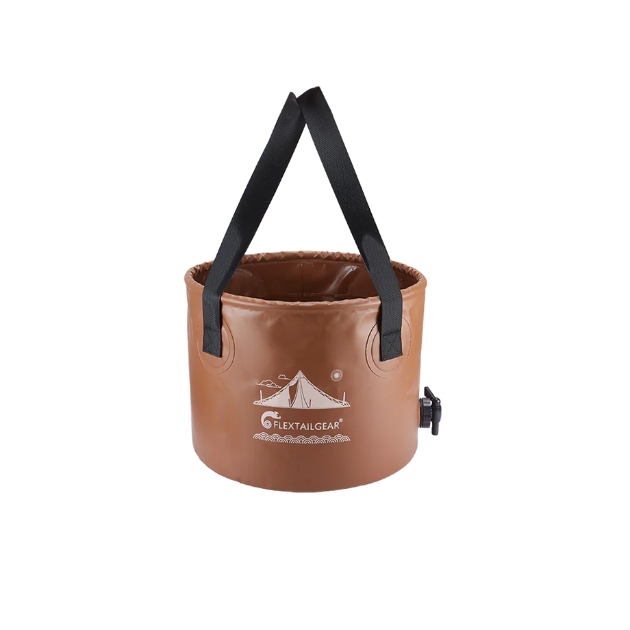 FLEX BUCKET – Seau de Camping Rond, Pliable et Imperméable