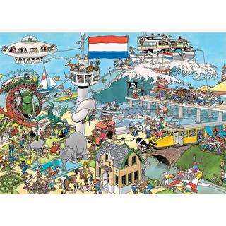 JUMBO  Puzzle Verkehrschaos (2x1000) 