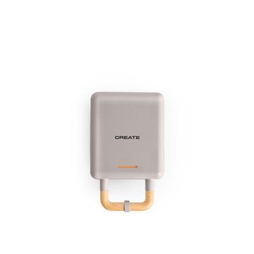 STONE 2 IN 1 COMPACT - Sandwich- und Waffeleisen mit austauschbaren Tellern