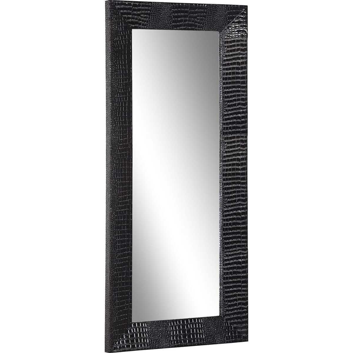 mutoni Miroir Glamour noir 80x180  