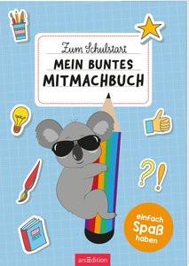 Zum Schulstart - Mein buntes Mitmachbuch Kein Autor Couverture rigide 