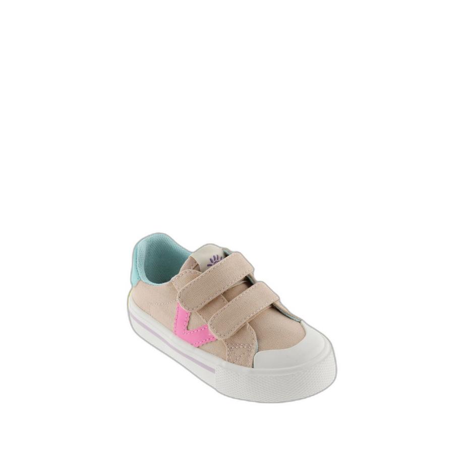 Victoria Baskets effet cuir pour fille  