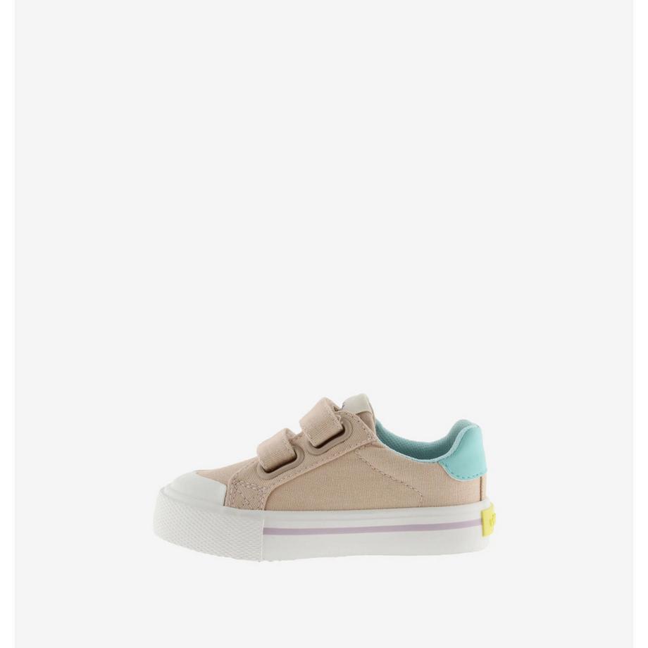 Victoria Baskets effet cuir pour fille  