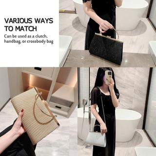 Only-bags.store Kleine Glitzer Clutch Abendtasche  