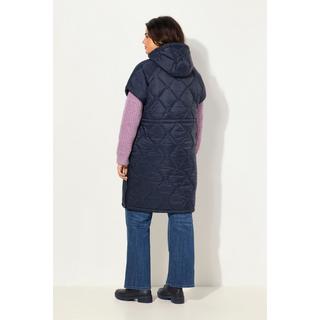 Ulla Popken HYPRAR Gilet Matelassé Cordon Coulissant Fermeture Éclair Double Sens  