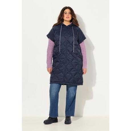 Ulla Popken HYPRAR Gilet Matelassé Cordon Coulissant Fermeture Éclair Double Sens  