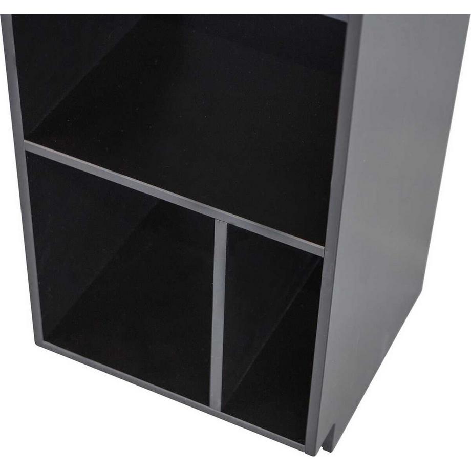 mutoni Étagère sur pied Finca pin noir profond 210x40  