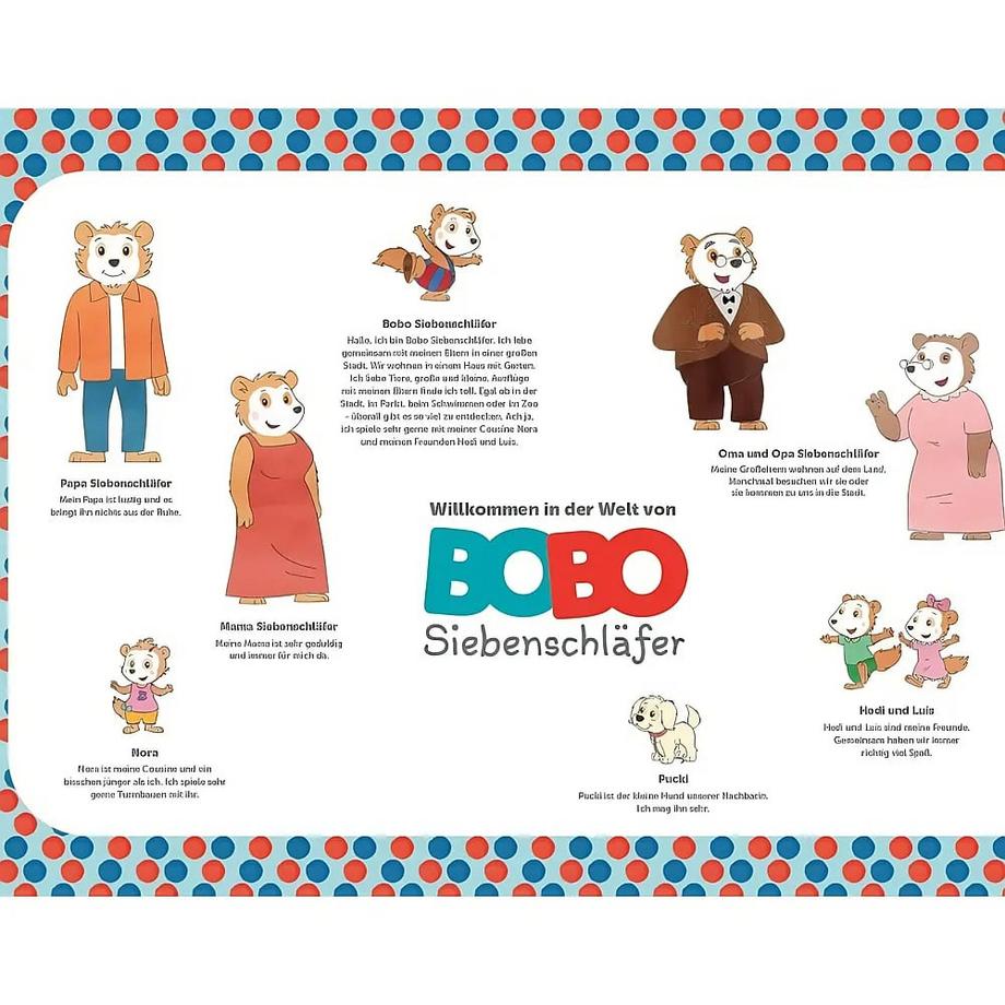Bobo Siebenschläfer - Wimmelbuch (DE) X Gebundene Ausgabe 