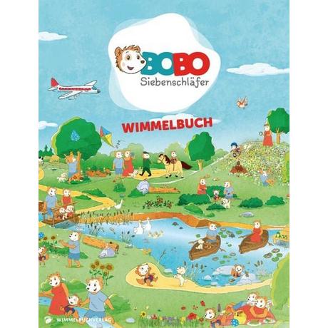 Bobo Siebenschläfer Wimmelbuch Animation JEP- Gebundene Ausgabe 