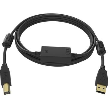 TC 15MUSB+/BL câble USB 15 m USB 2.0 USB A USB B Noir